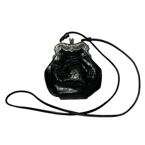 Brighton One World Vintage Embossed Purse Pouch‎ Crossbody PROM FORMAL
